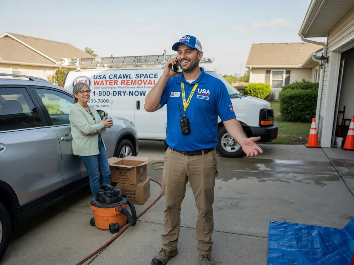 Crawl Space Water Removal Wilsonville, AL FAQs